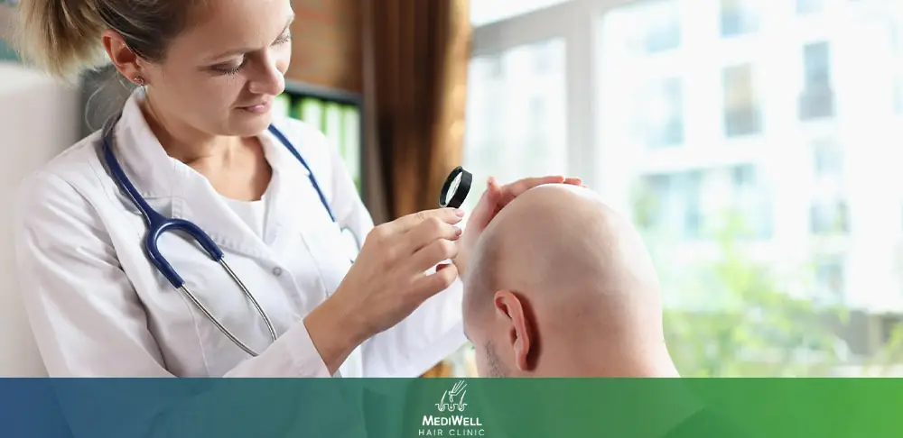 How is Crown Hair Loss Diagnosed?